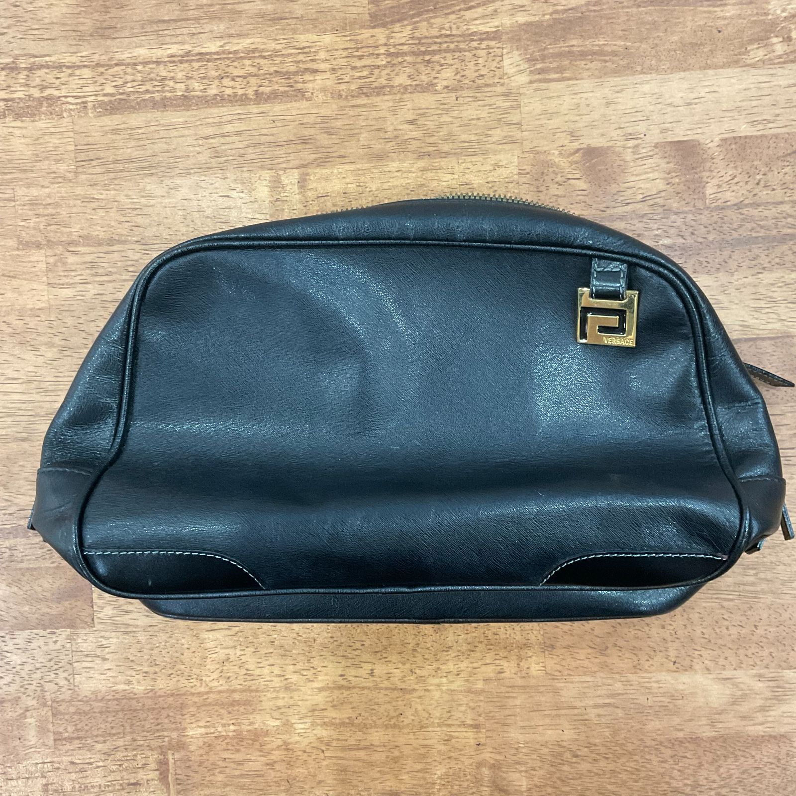 極美品】ジャンニヴェルサーチ サンバースト クラッチバッグ セカンド 