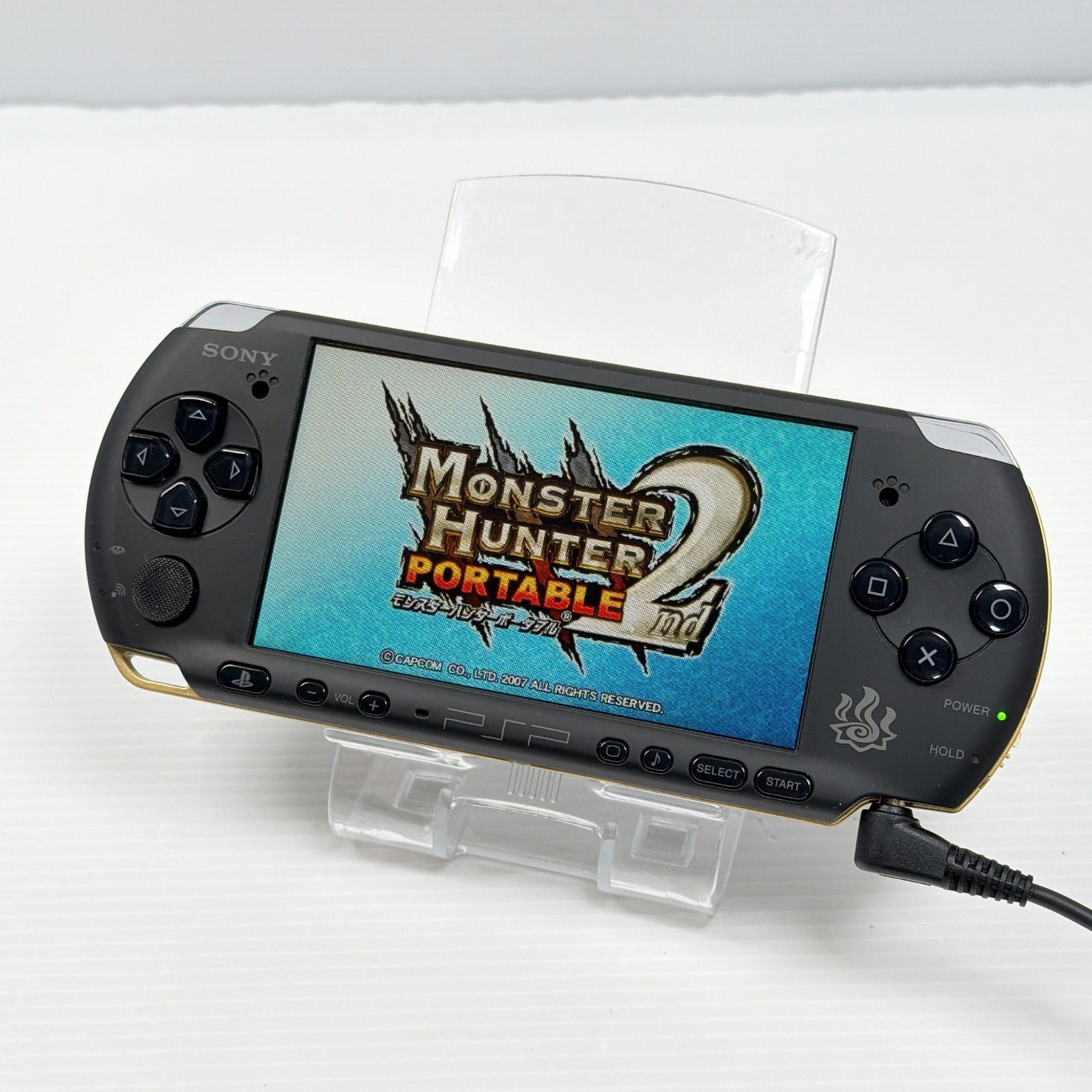 美品 PSP 3000 モンスターハンターポータブル 3rd ハンターズモデル 