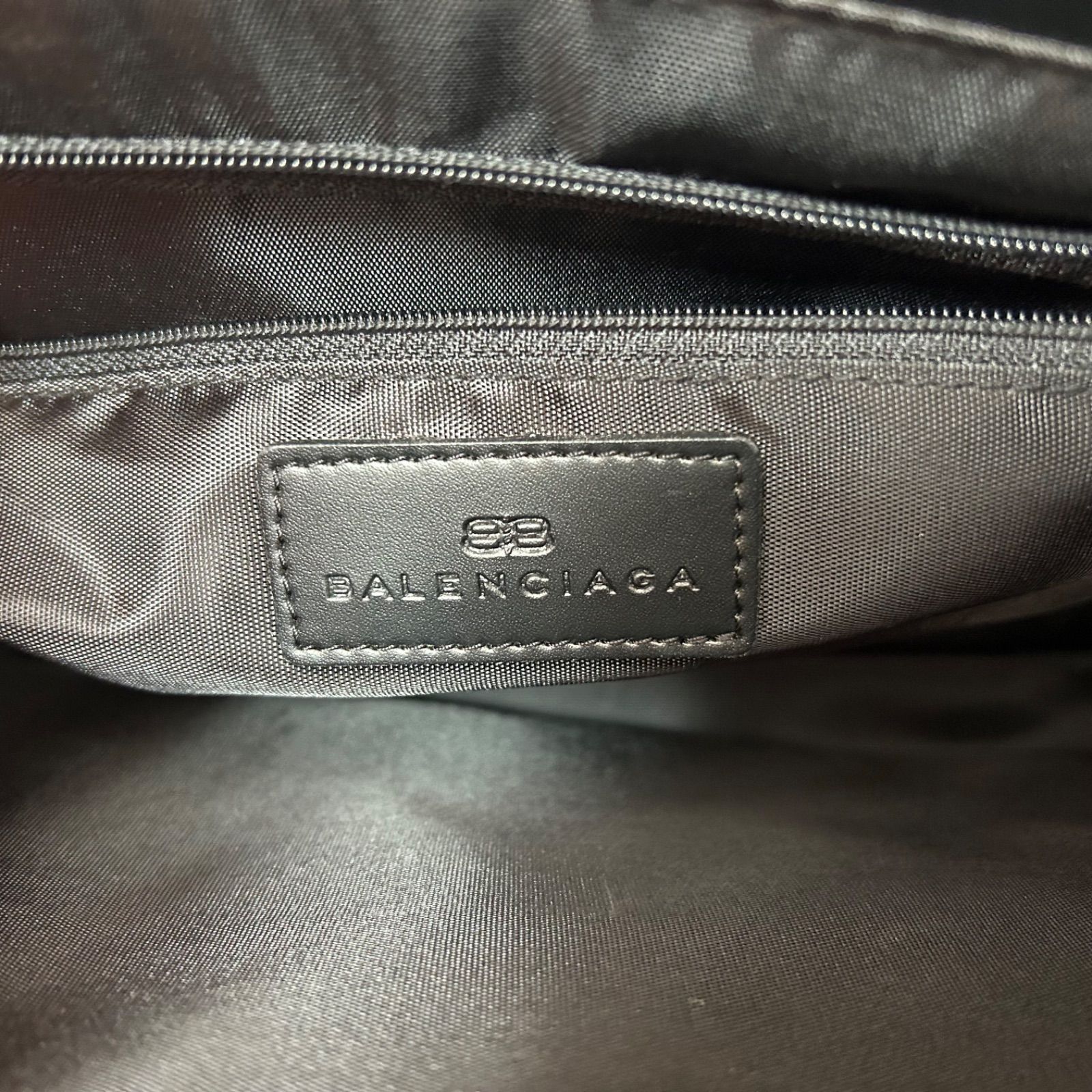 極美品 バレンシアガ トートバッグ ハンドバッグ レザー×キャンバス