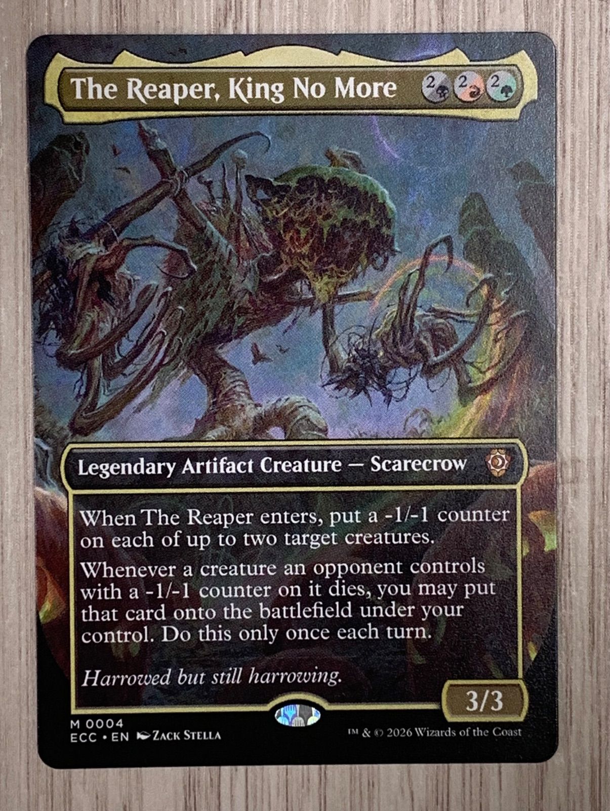 英語版】マジック・ザ・ギャザリング The Reaper, King No More 失われ