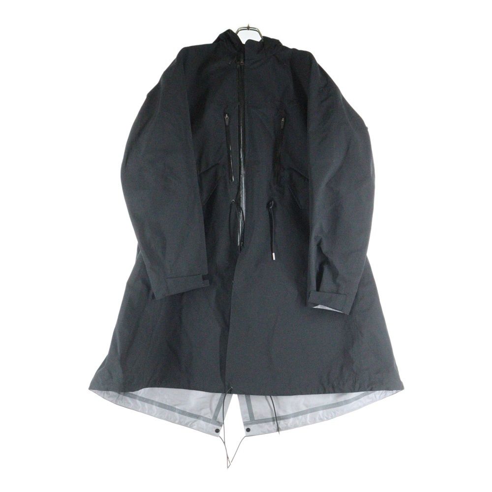 サカイ  23-03246M ウォータープルーフナイロンフーデッドコート メンズ 1 Sacai (サカイ) ウォータープルーフナイロンフーデッドコート ブラック