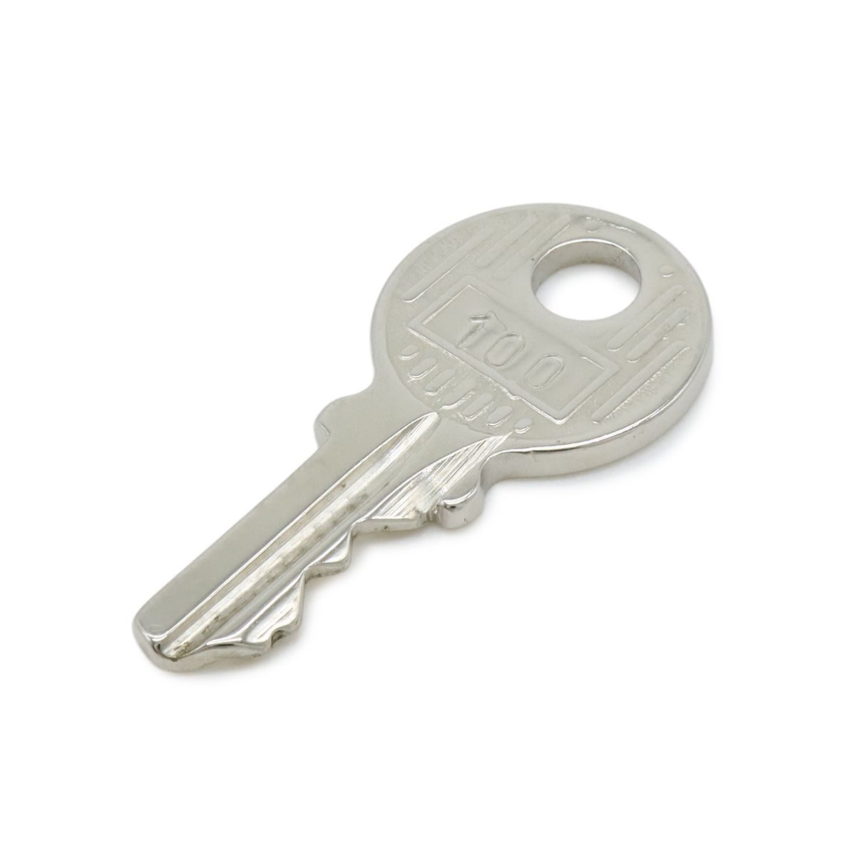 HERMES エルメス カデナ パドロック 南京錠 No.100 鍵 カギ キー付き