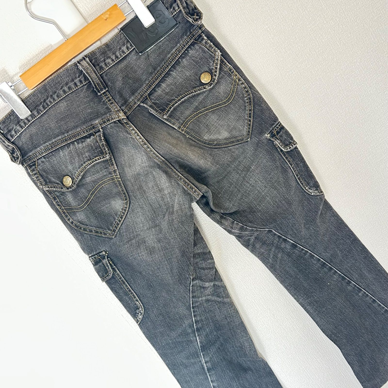 w^)b Lee リー 07222 ブーツカット カーゴ デニムパンツ ジーンズ 