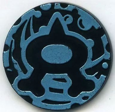 [Used] Supply [Single Item] Aqua Team Pokémon Coin “Pokémon Card ADV Pre-built Deck Aqua Team Half Deck W” included