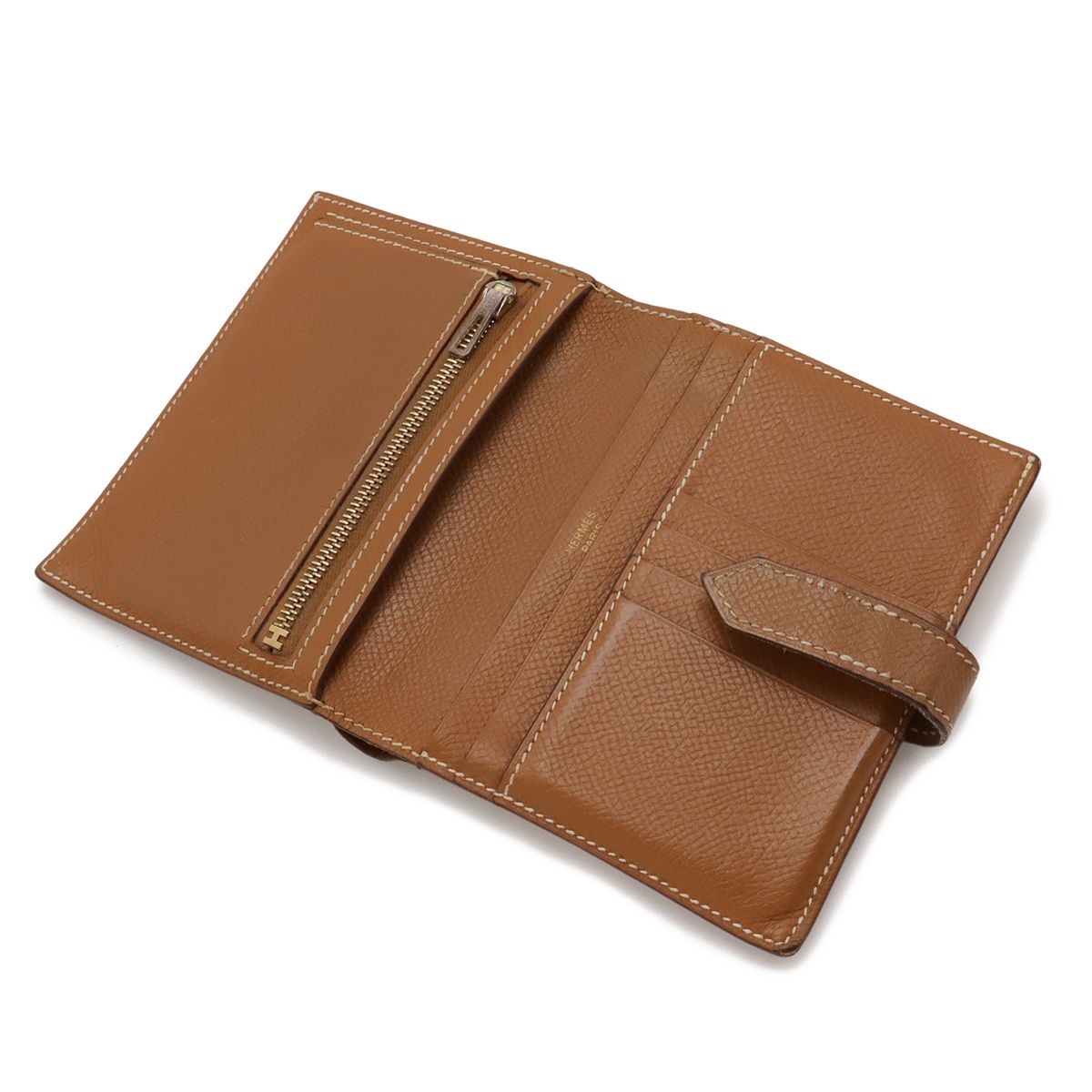 HERMES エルメス ベアンコンパクト 2つ折り財布 二つ折り財布 ヴォー 