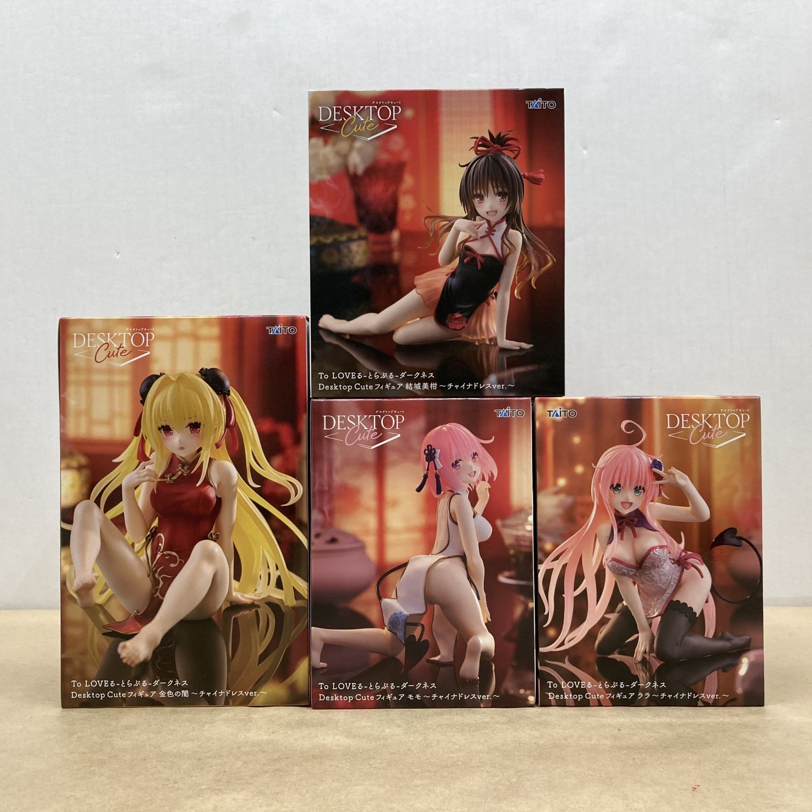 タイトー TL とらぶる Desktop Cute フィギュア モモ/ララ/金色の闇