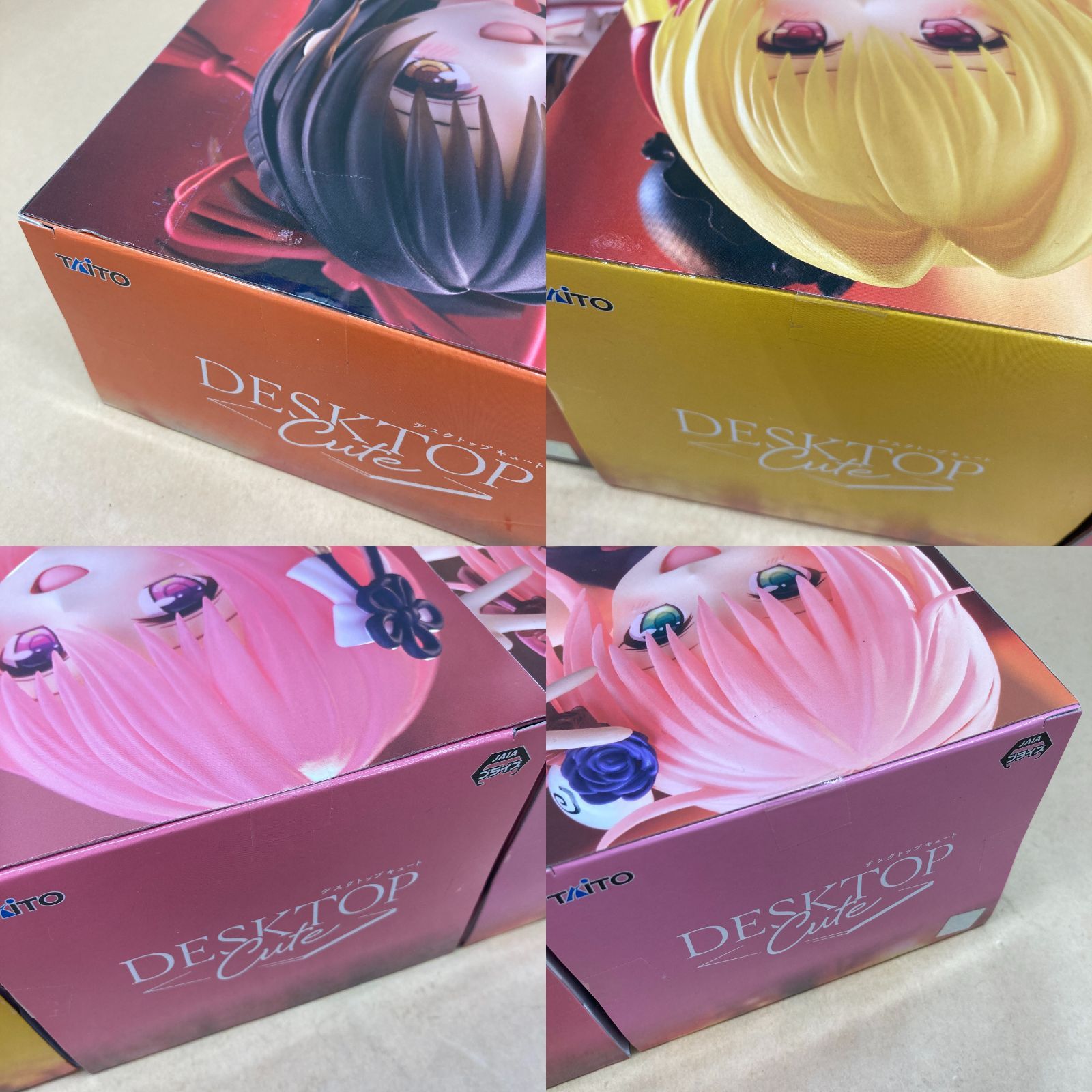 タイトー TL とらぶる Desktop Cute フィギュア モモ/ララ/金色の闇