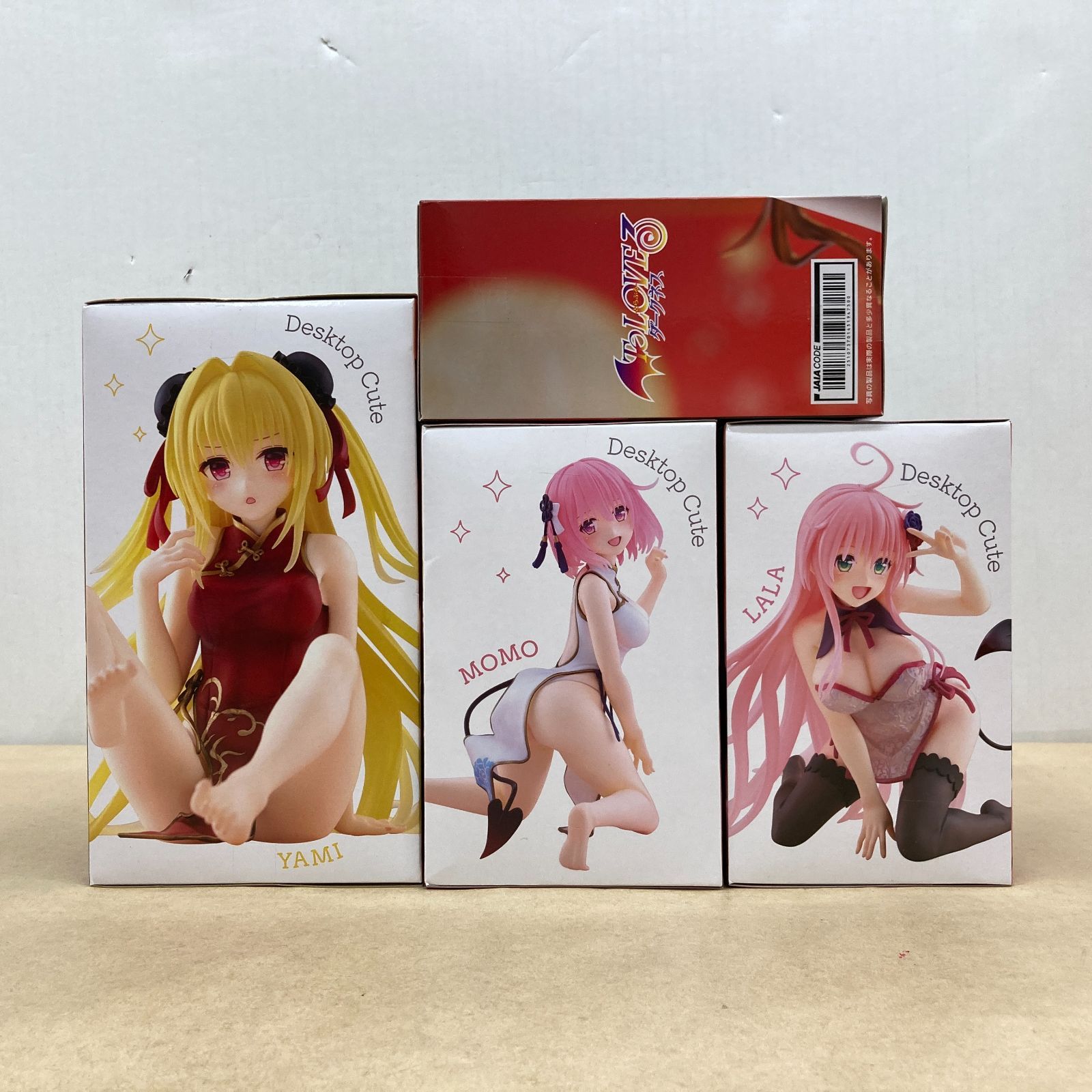 タイトー TL とらぶる Desktop Cute フィギュア モモ/ララ/金色の闇