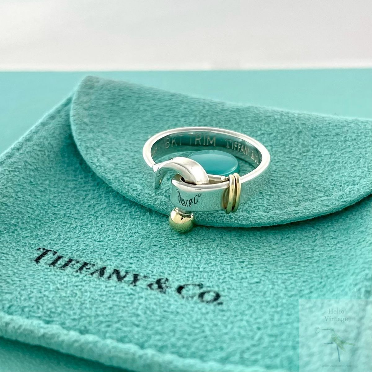 Tiffany & Co. - ティファニー リング フック&アイ 11.5号 シルバー925 