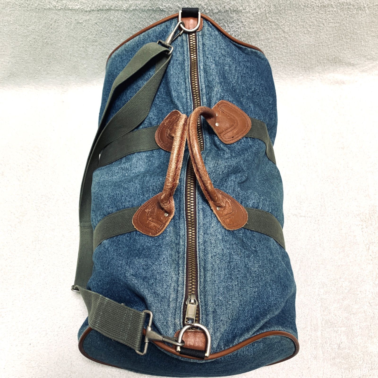 L.L.Bean 80s デニムボストンバッグ ジムバッグ ドラムバッグ