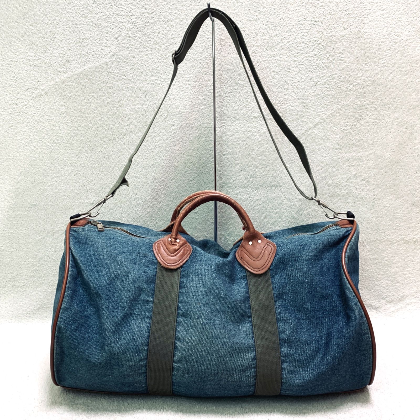 L.L.Bean 80s デニムボストンバッグ ジムバッグ ドラムバッグ