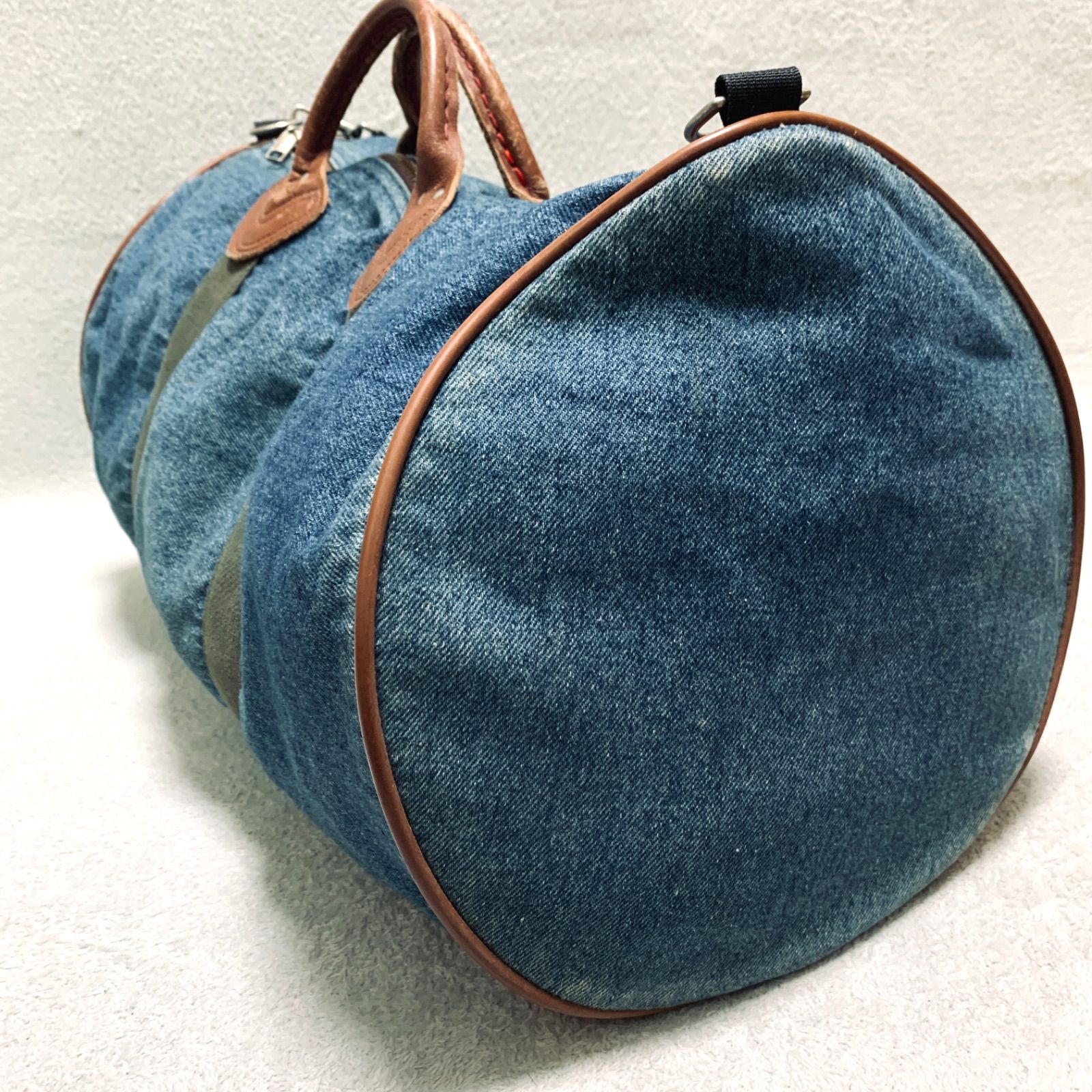 L.L.Bean 80s デニムボストンバッグ ジムバッグ ドラムバッグ 