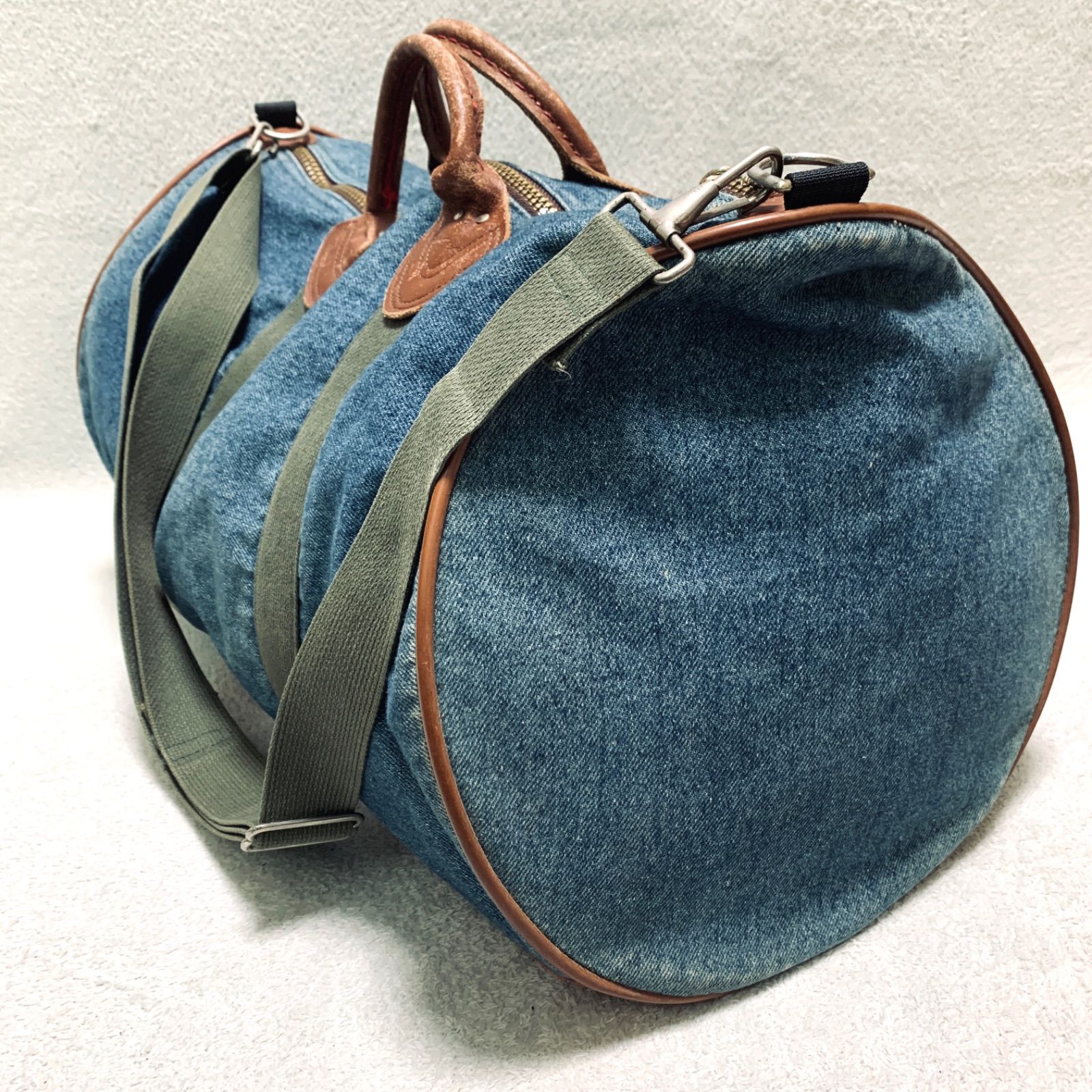 L.L.Bean 80s デニムボストンバッグ ジムバッグ ドラムバッグ