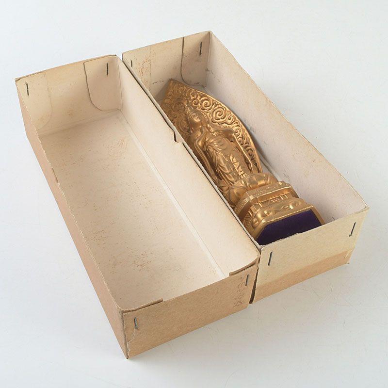 仏教美術 古銅鍍金 観音菩薩像 仏像 C S706 - メルカリ