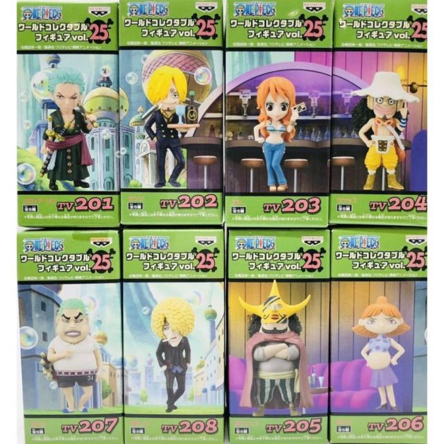 ワンピース ワールドコレクタブルフィギュア vol.25 全8種セット