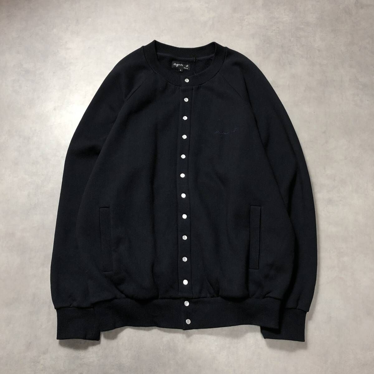 GQ4796◇agnes b. / FRAGMENT DESIGN / V.A : BLOUSON SENGA スナップ 