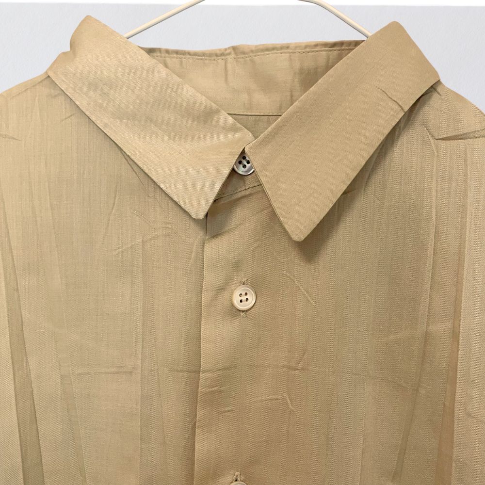ISSEY MIYAKE (イッセイミヤケ) ピンタック プリーツシャツ シワ加工
