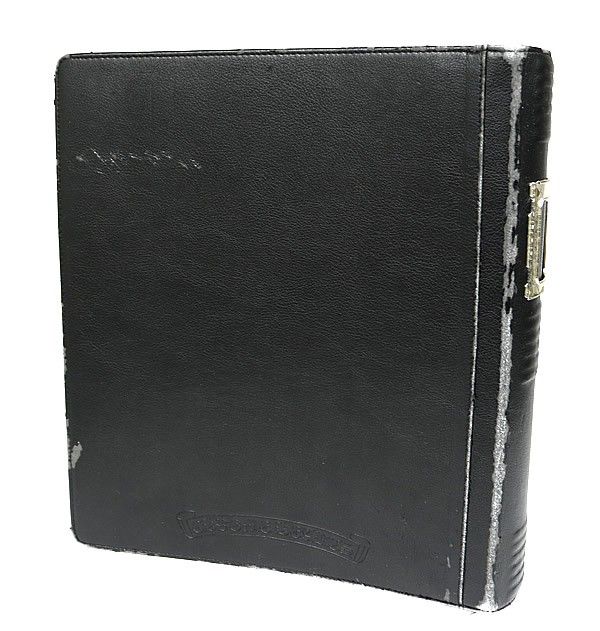 【クロムハーツ】CHプラス ホースシュー レザーバインダー CHROME HEARTS（クロムハーツ） CHプラス ホースシューレザー