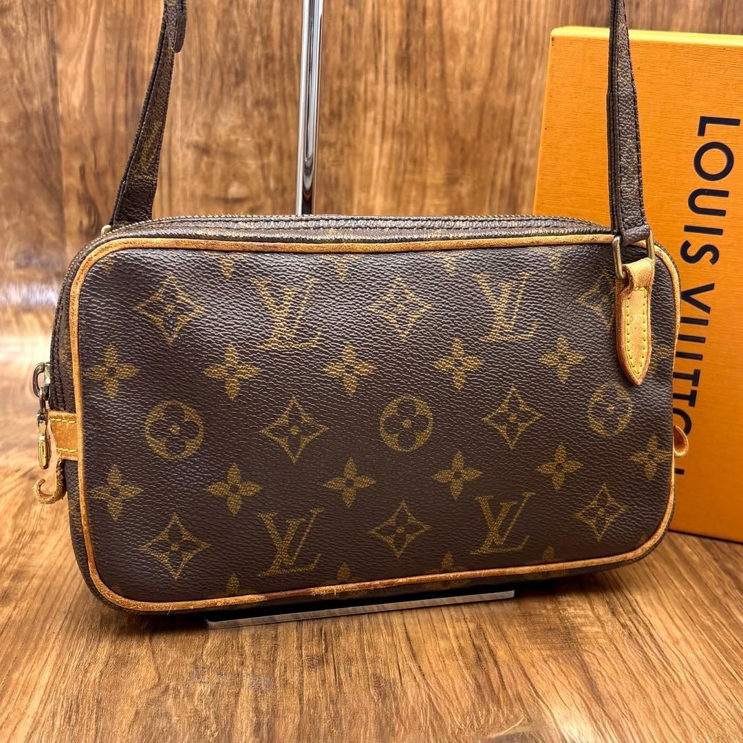 ⛄️極美品⛄️ルイヴィトンモノグラム マルリーバンドリエール 