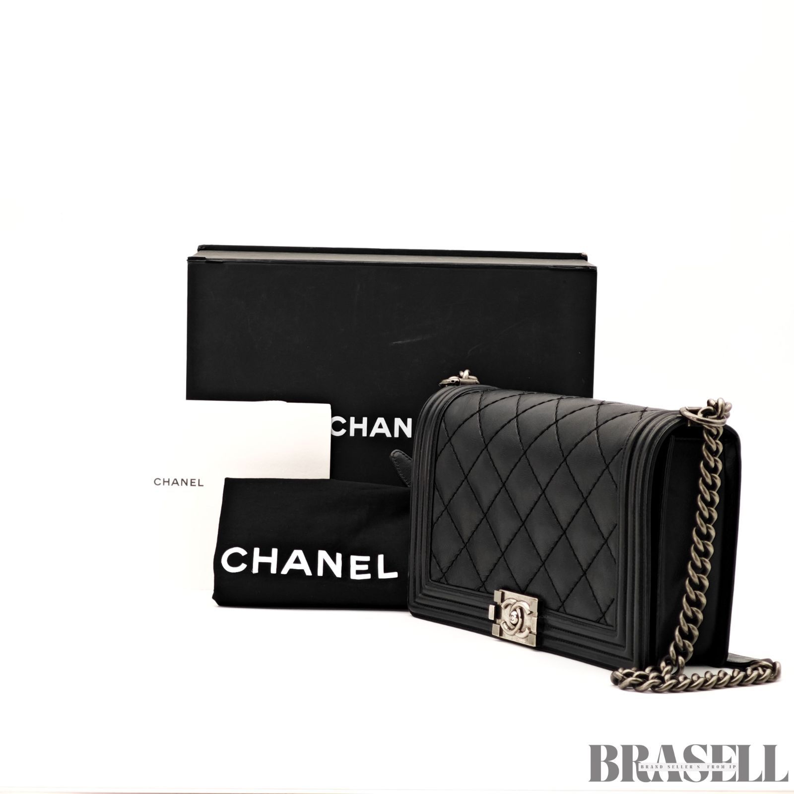 CHANEL シャネル ボーイシャネル バッグ ショルダーバッグ フラップ 