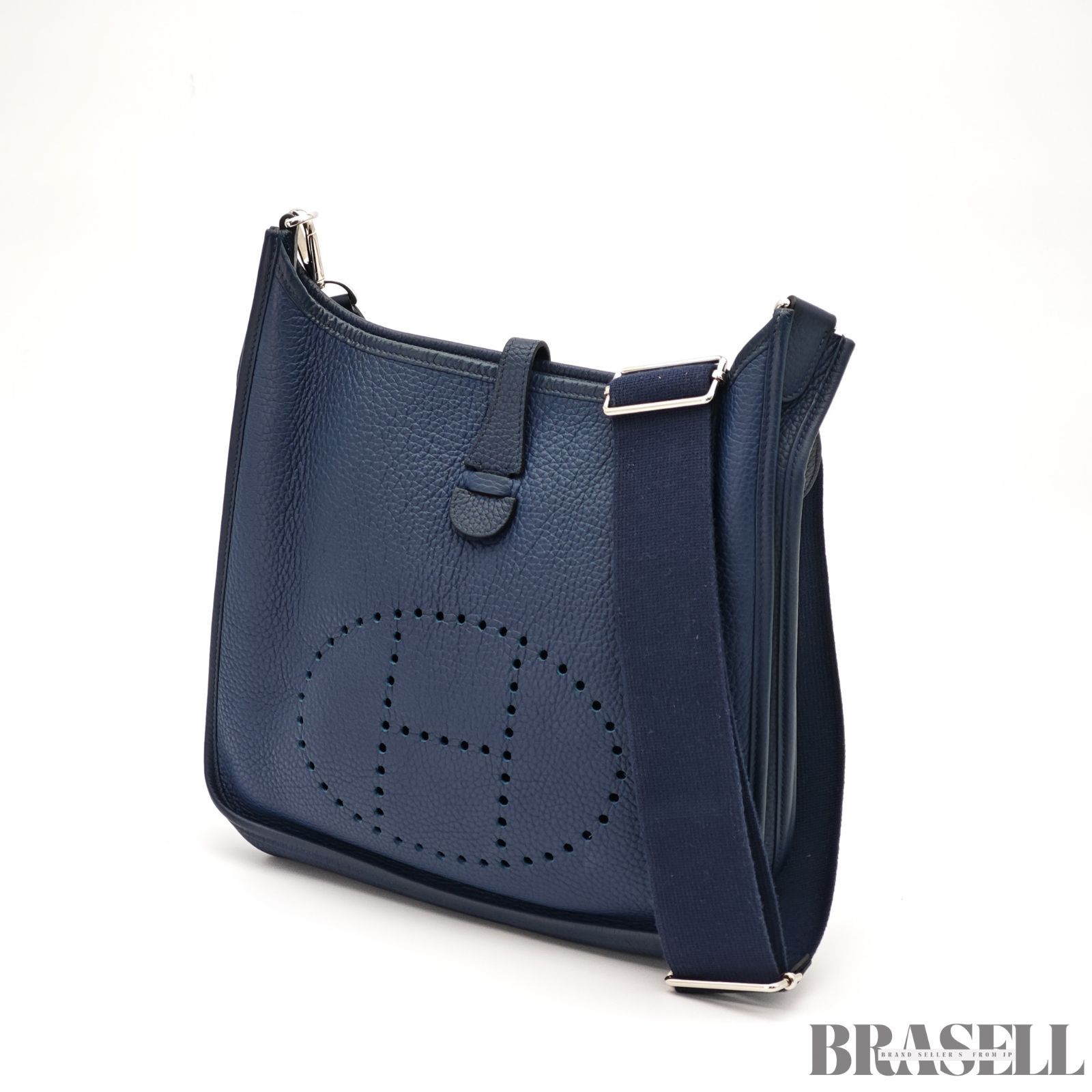 HERMES エルメス エブリン3 PM バッグ ショルダーバッグ ブルー 