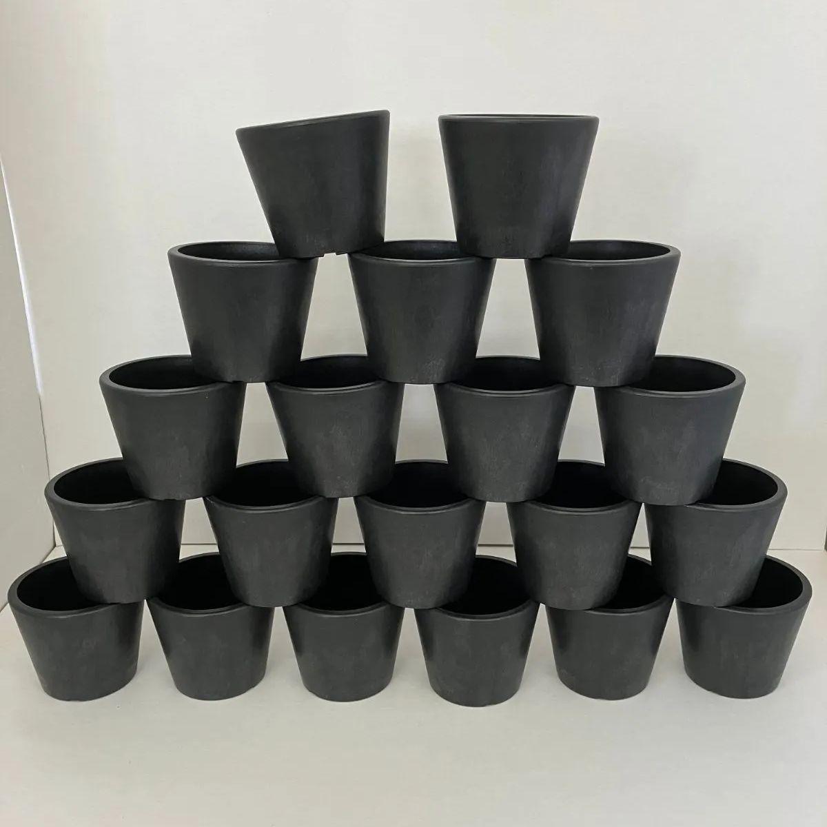 MT0-0002-20【新品・園芸資材】プラスチック鉢3.5寸 20鉢セット【鉢底