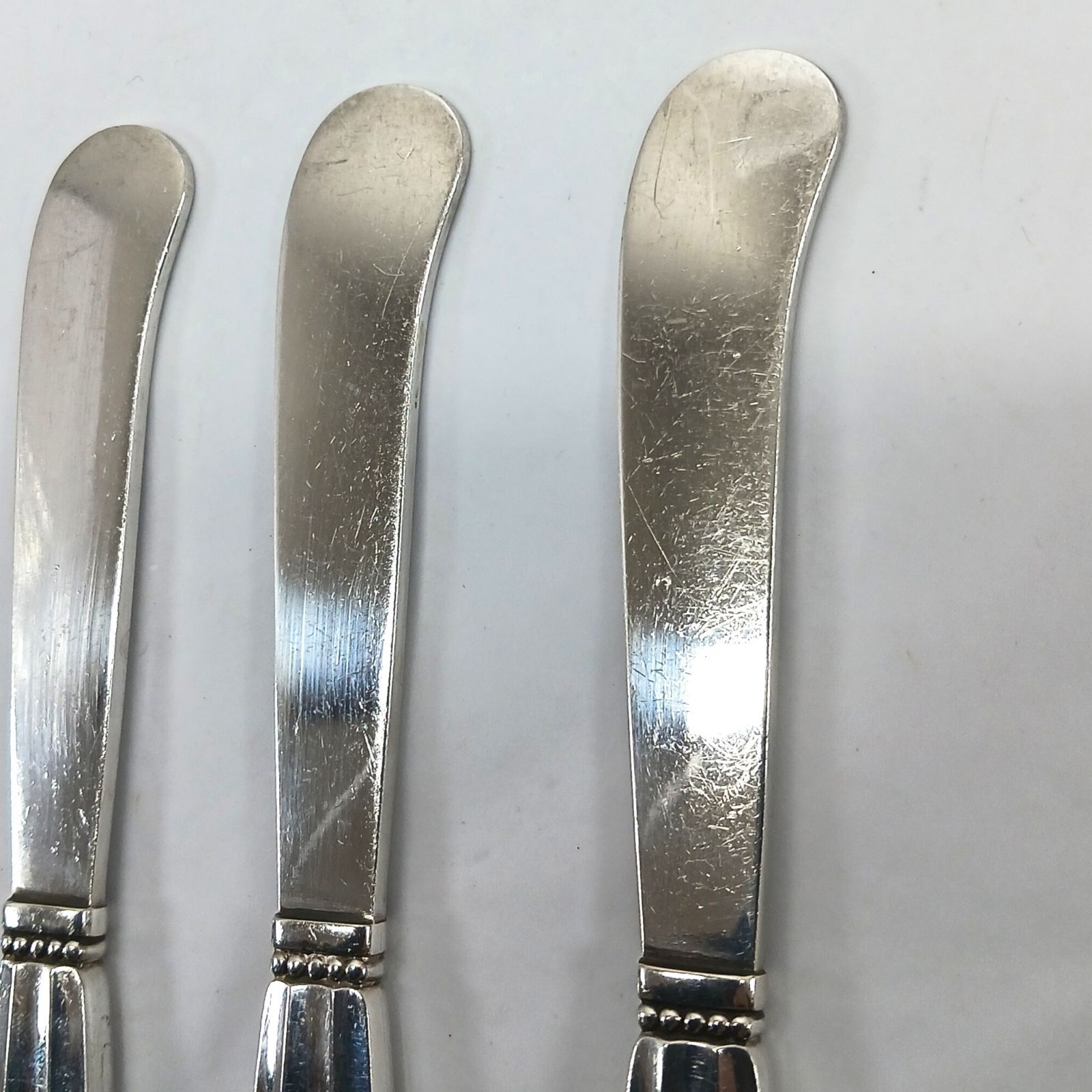 Georg Jensen ジョージジェンセン ACORN エコーン バターナイフ 4本