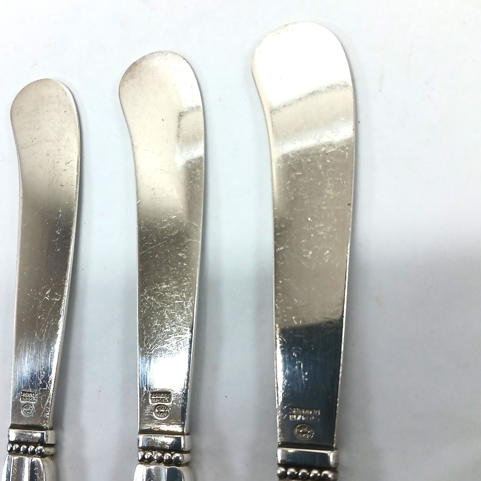 Georg Jensen ジョージジェンセン ACORN エコーン バターナイフ 4本