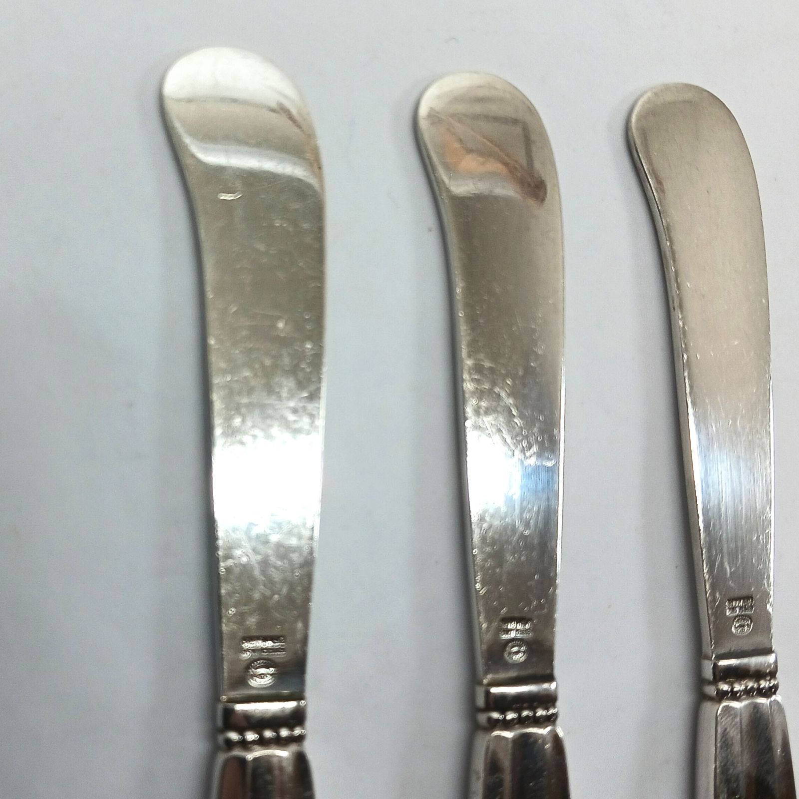 Georg Jensen ジョージジェンセン ACORN エコーン バターナイフ 4本