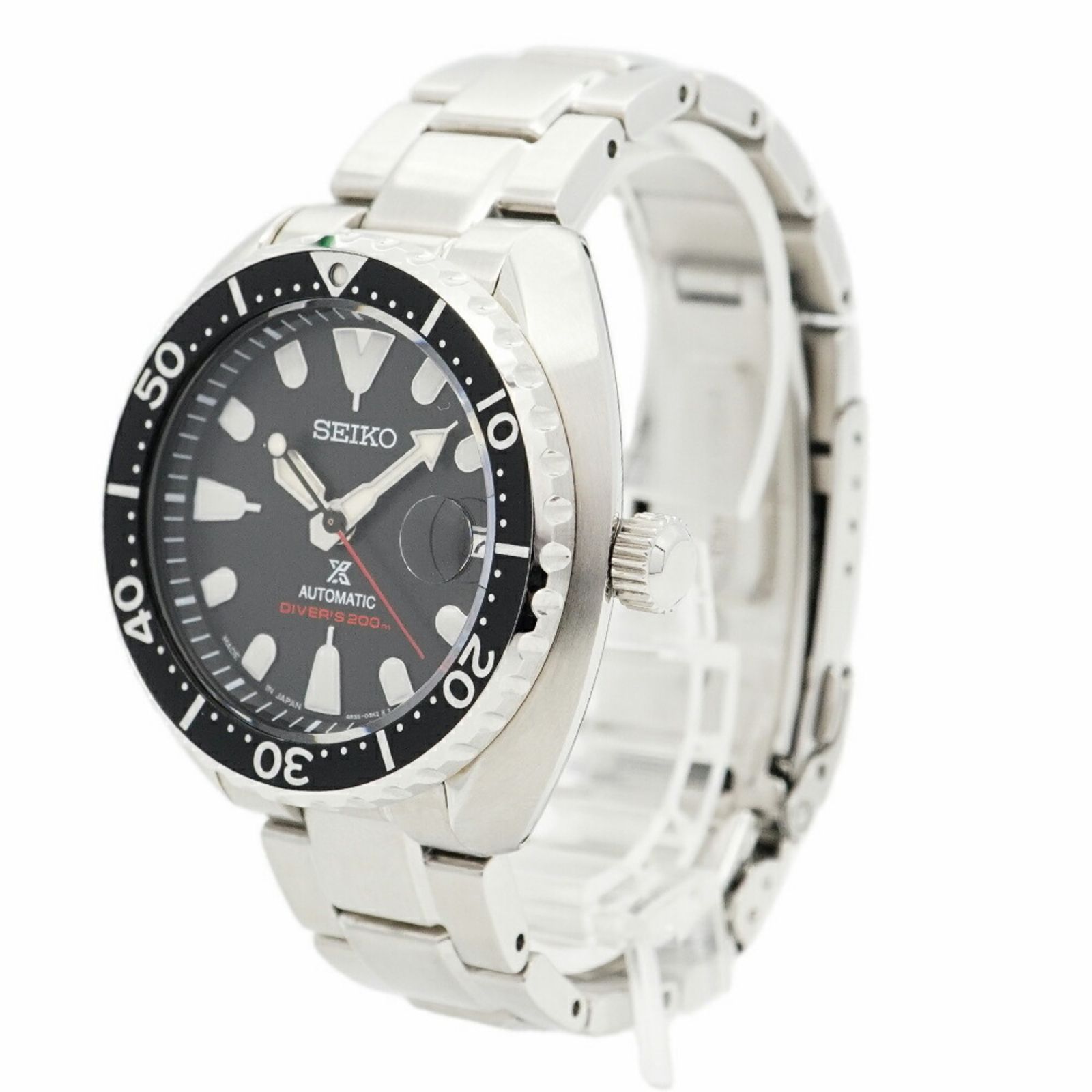 4R35-04H0 黒文字盤腕時計