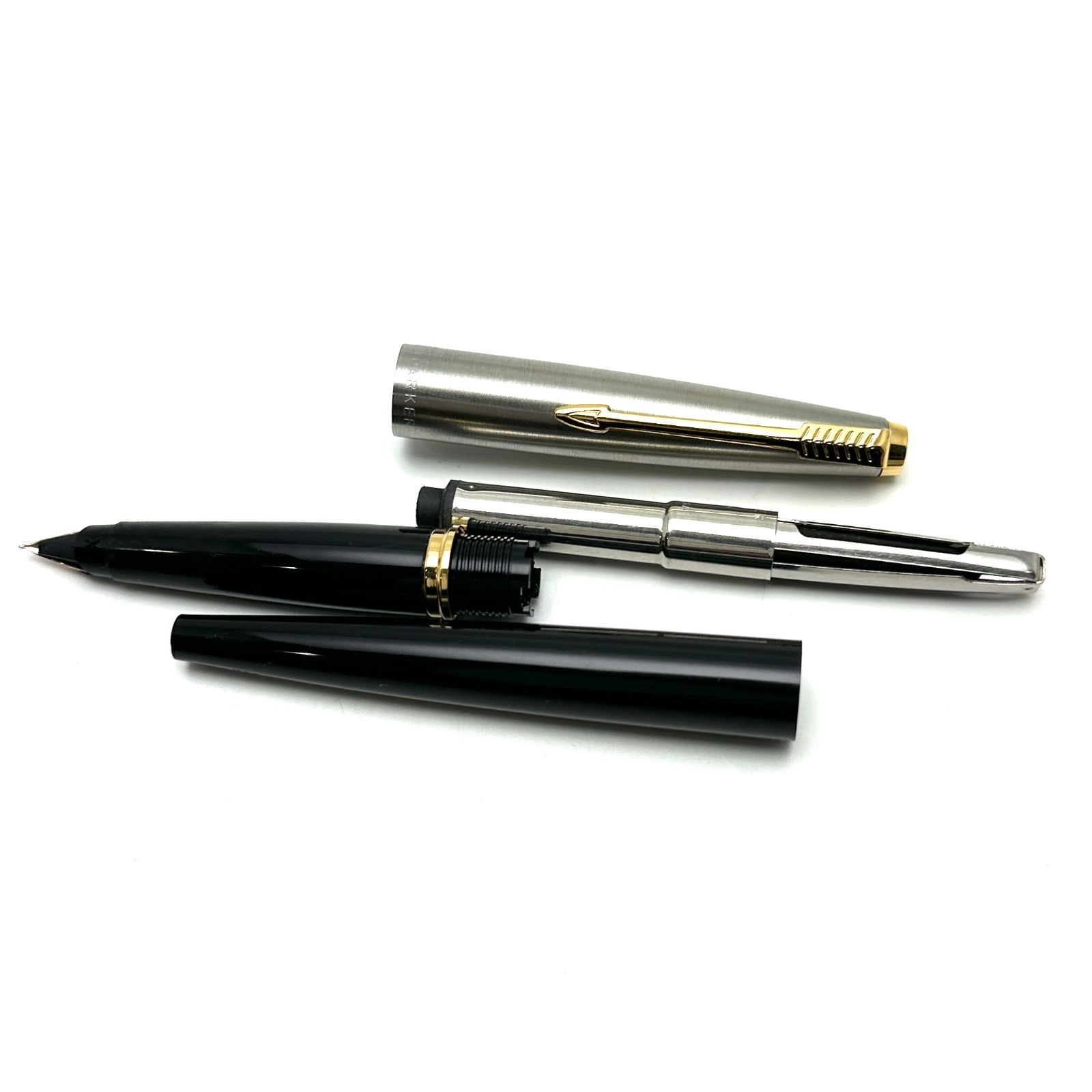 楠本質店/元住吉】パーカー PARKER 万年筆 45 ペン先：K14 X シルバー