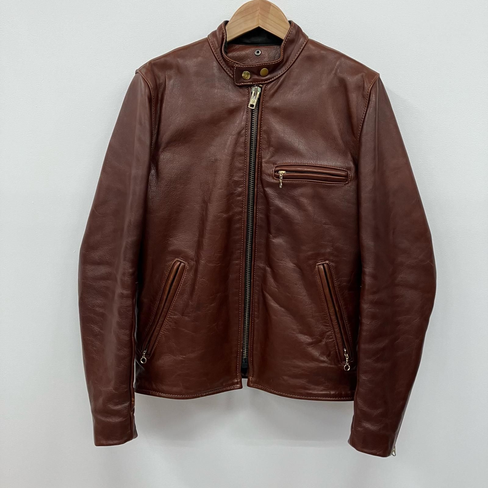 イオン広店】 中古 VANSON | バンソン ライダースジャケット MODEL B 