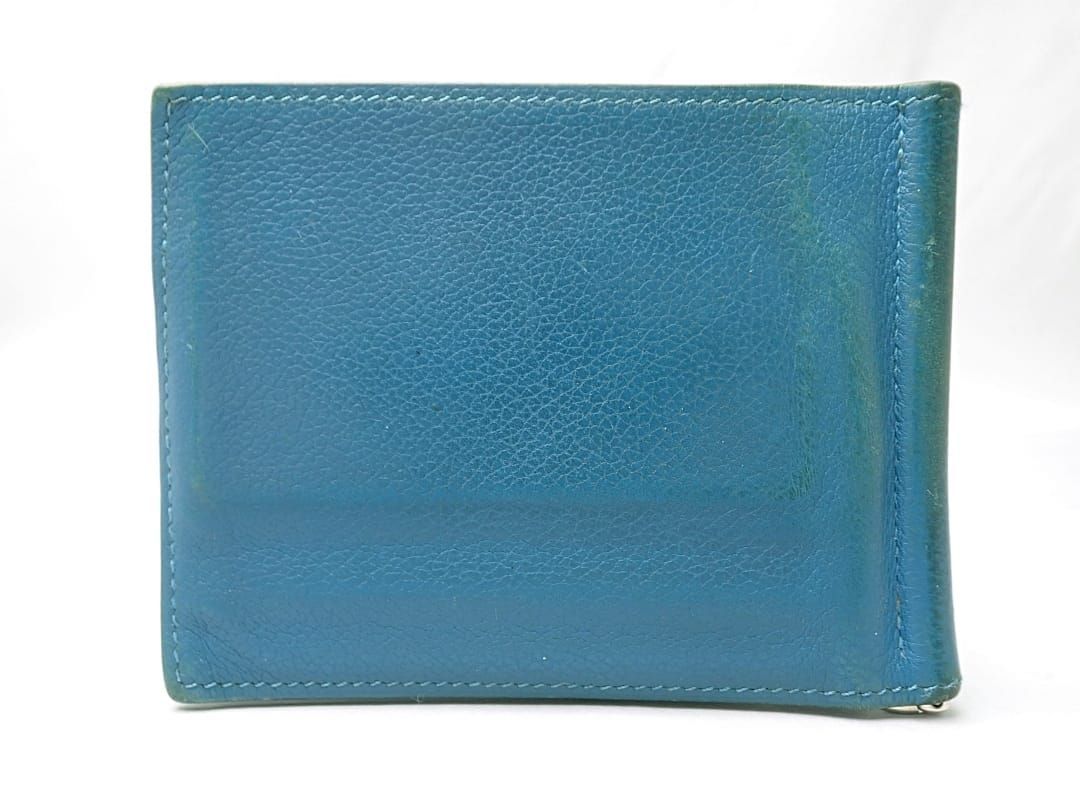 T04/077 HERMES エルメス 二つ折り財布 カードケース キャメル T04/077