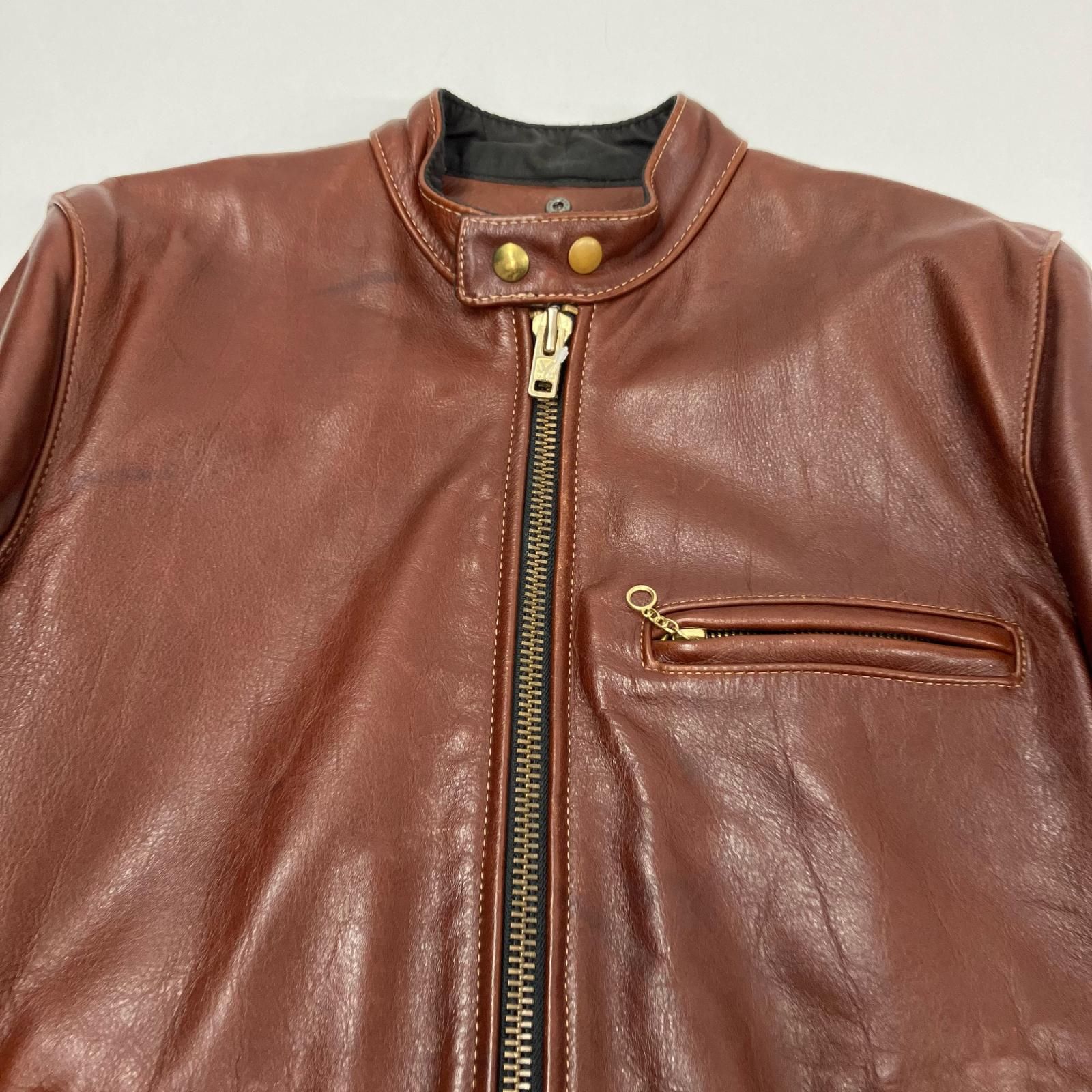 イオン広店】 中古 VANSON | バンソン ライダースジャケット MODEL B 