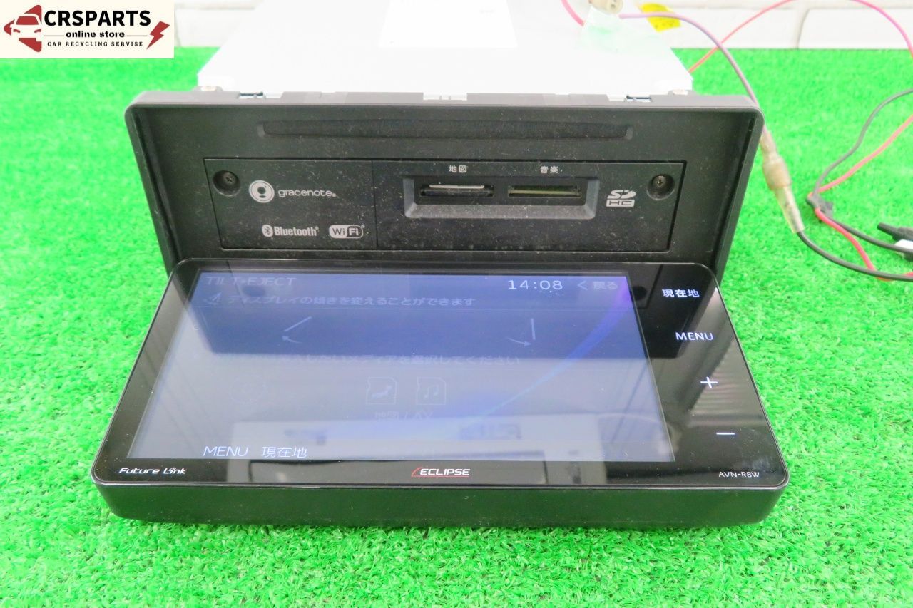 イクリプス [AVN-R8W] メモリー ナビ Bluetooth フルセグ ◇取外 L675S