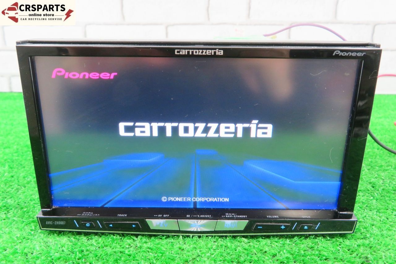 カロッツェリア [AVIC-ZH0007] 地図 2019年 HDD ナビ Bluetooth フルセグ 取外 MH22S /No，14449