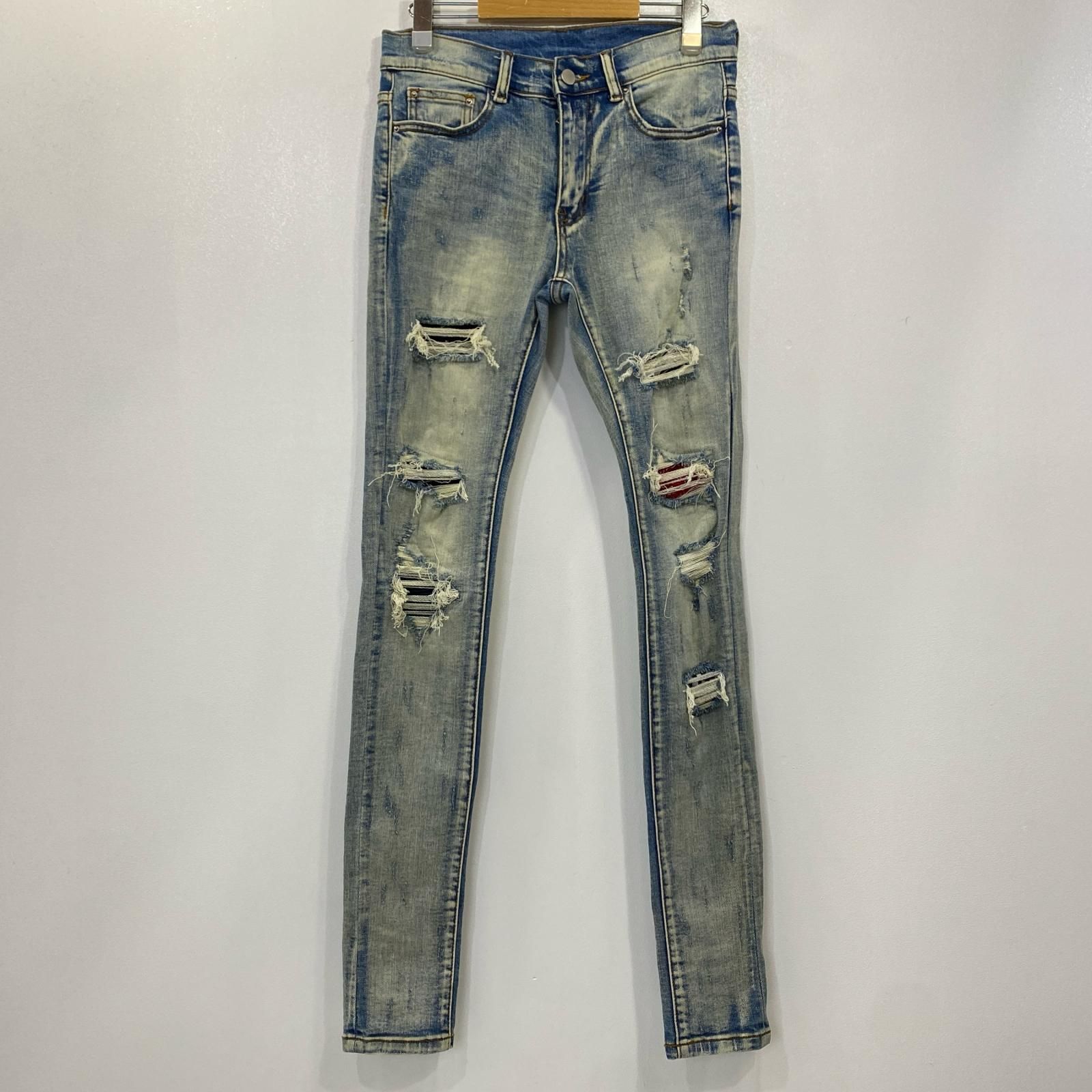 ミニマル mnml 28 mnml（ミニマル） デニムパンツ フレア スキニー 