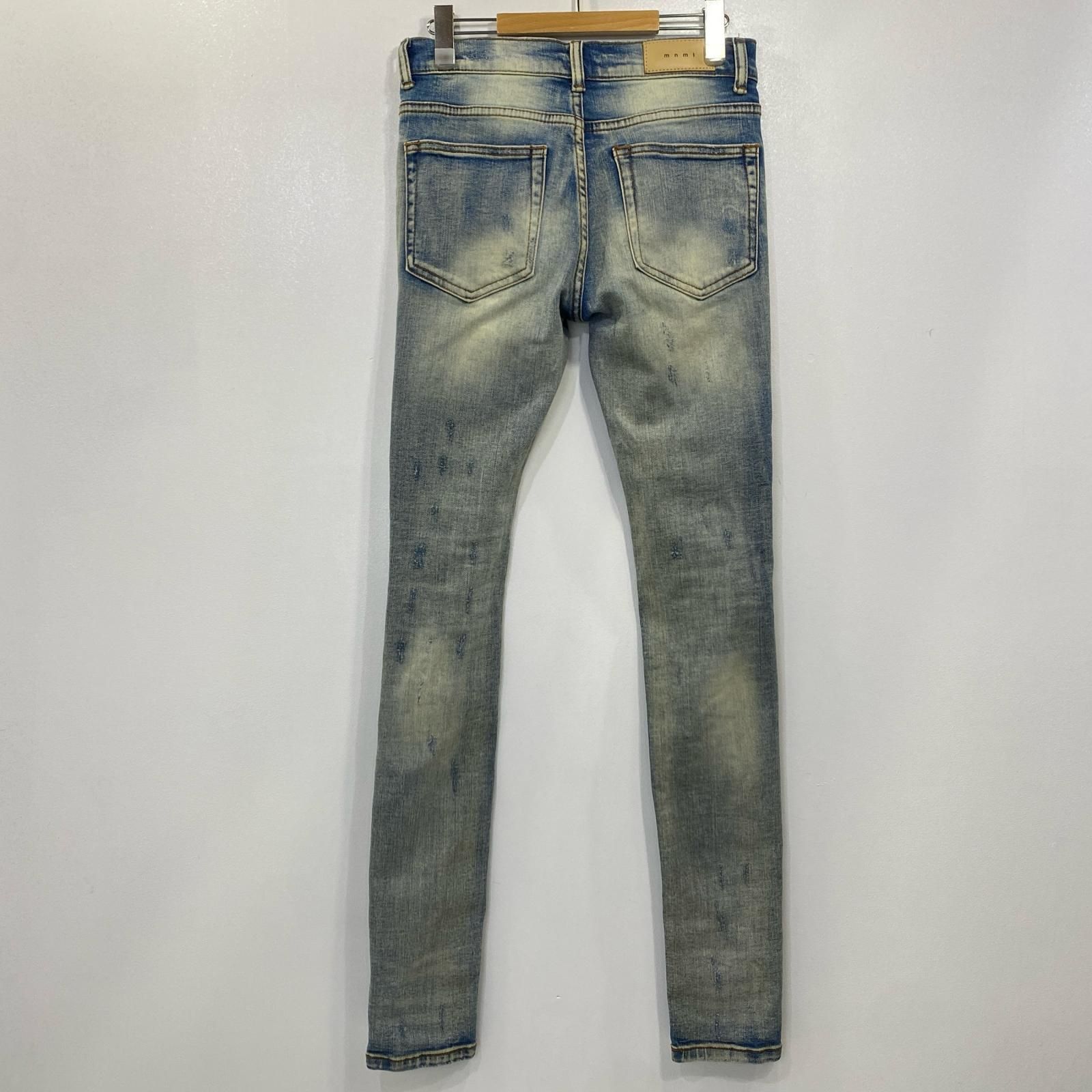 姫路東店】 中古 mnml | ミニマル デニムパンツ X214 SKINNY STRETCH 