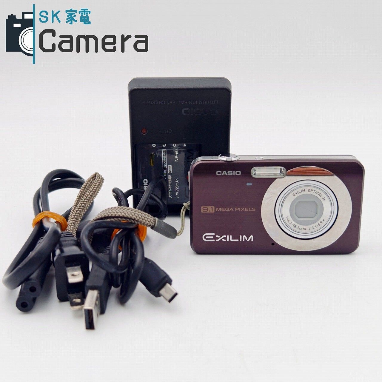 中古】 CASIO EXILIM EX-Z85 カシオ エクシリム コンパクトデジタル 