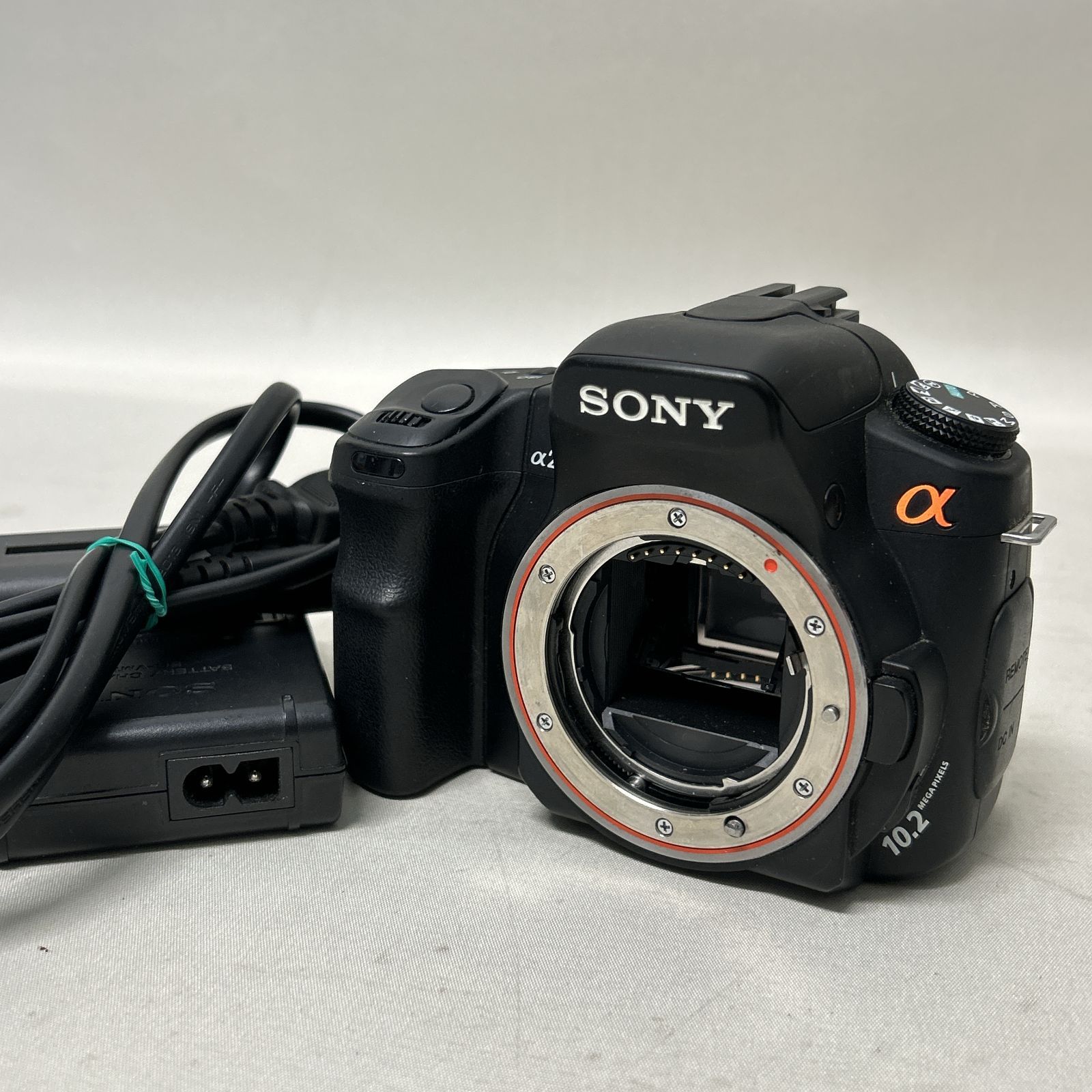 K271 SONY デジタル一眼レフカメラ 2008年 DSLR-A200 Sony Alpha DSLR-A200 10.2MP Digital SLR Camera - Black (Kit w/ DT
