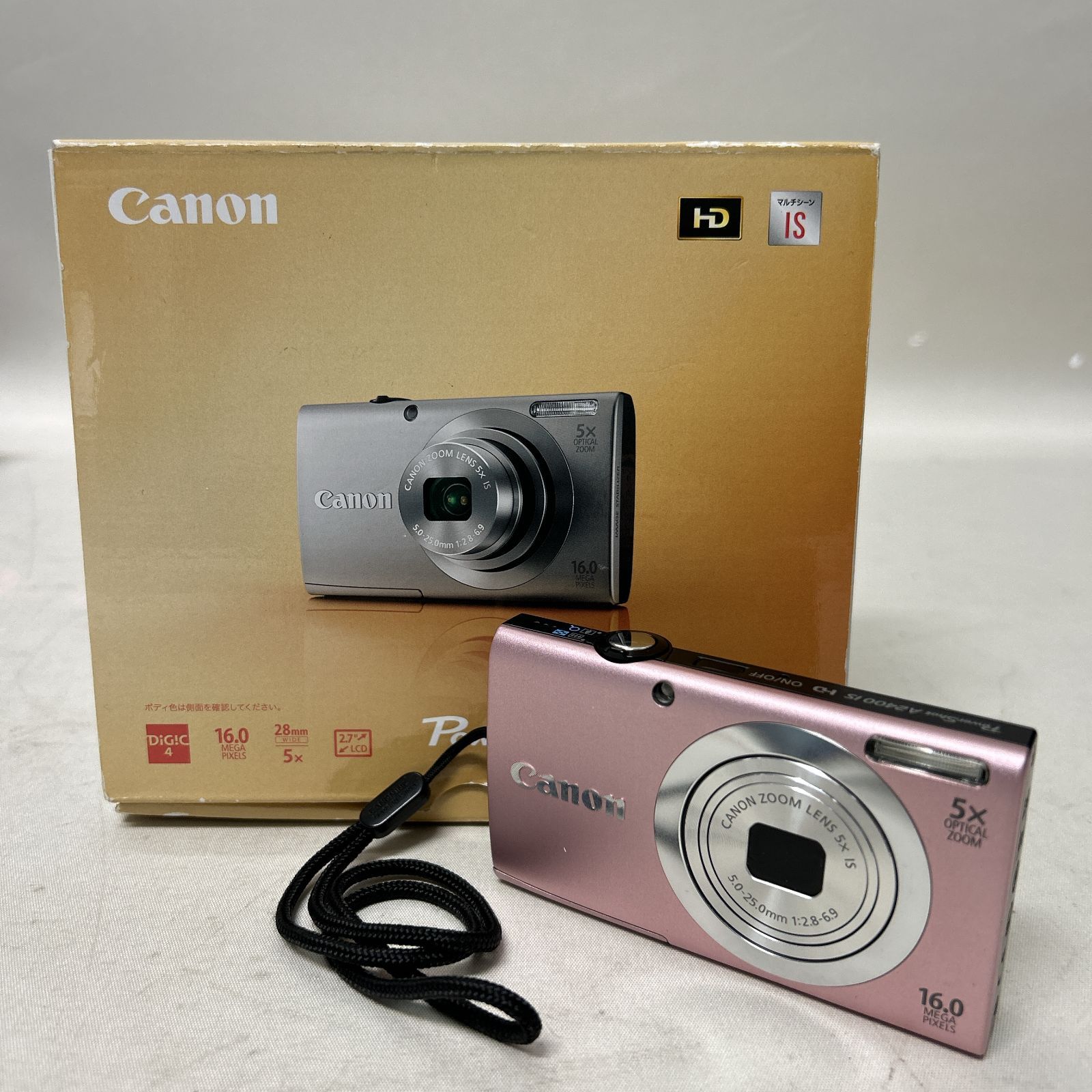 浜館64-704] [店舗併売品] Canon キヤノン 2012 Power Shot A2400 IS
