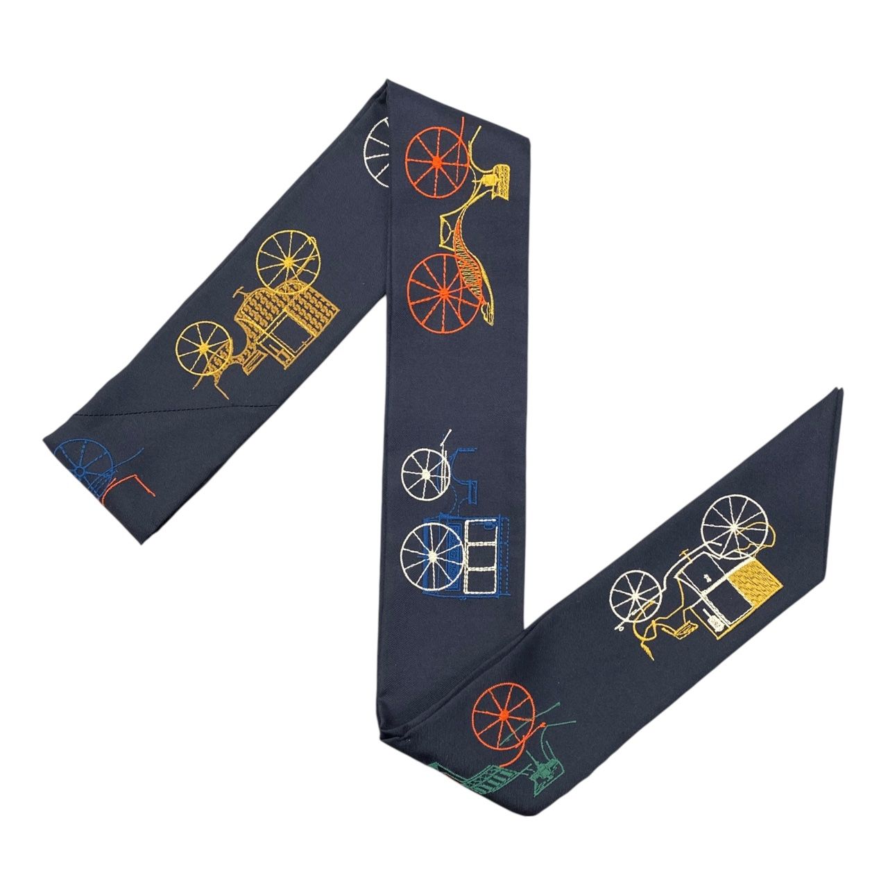 ☆HERMES エルメス ツイリー ロング H854175 ア トゥ ベルリンヌ