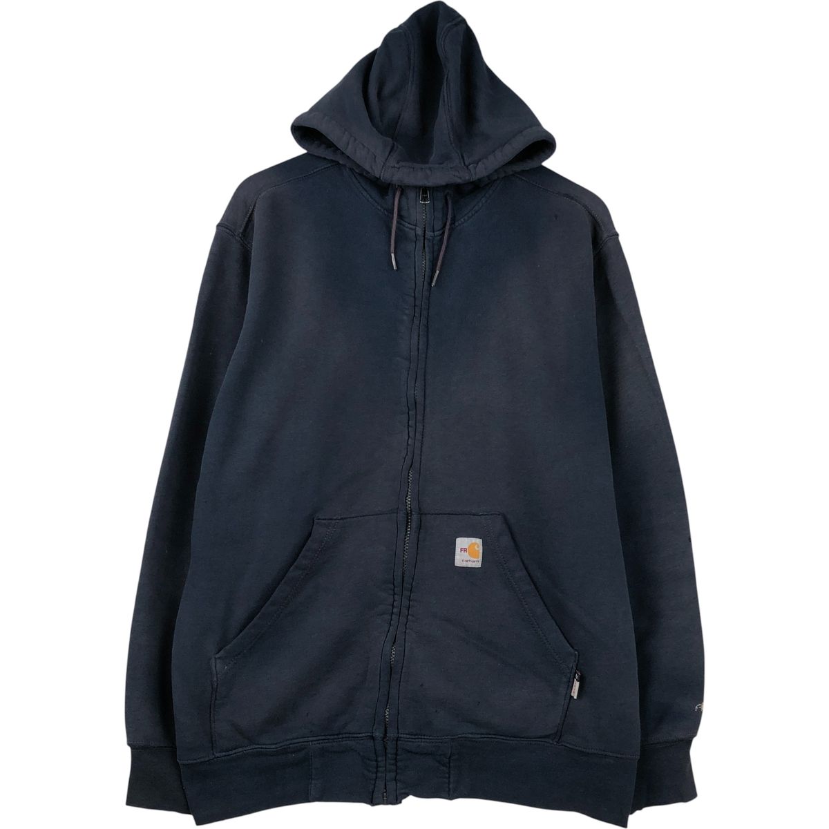 カーハート Carhartt 古着 スウェットフルジップパーカー フルジップ