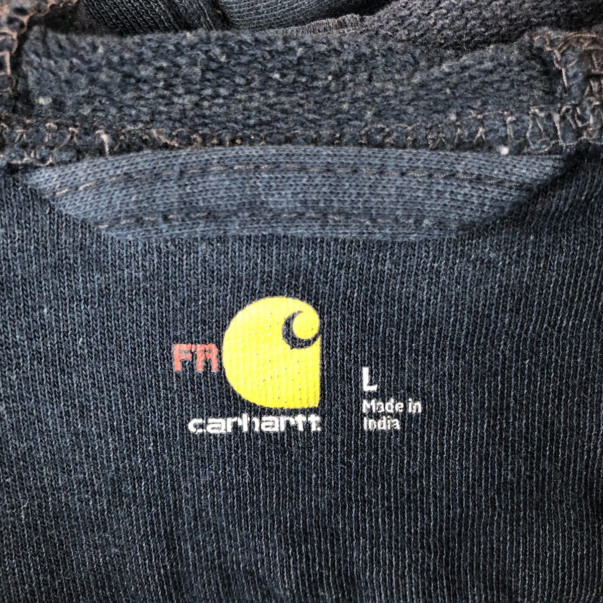 カーハート Carhartt 古着 スウェットフルジップパーカー フルジップ