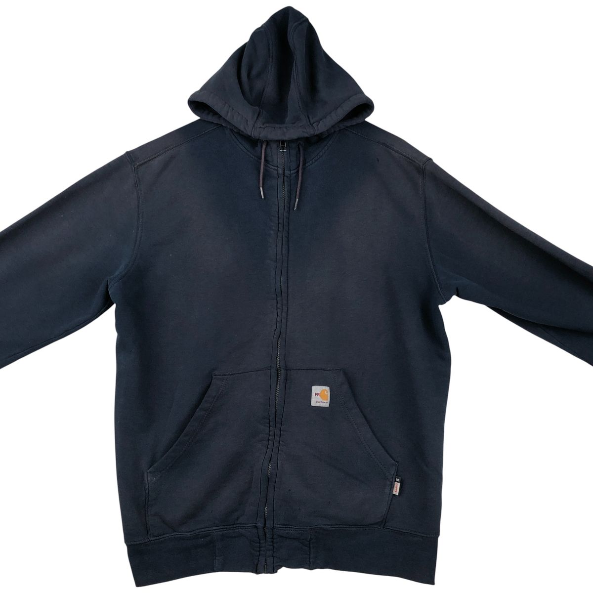 カーハート Carhartt 古着 スウェットフルジップパーカー フルジップ