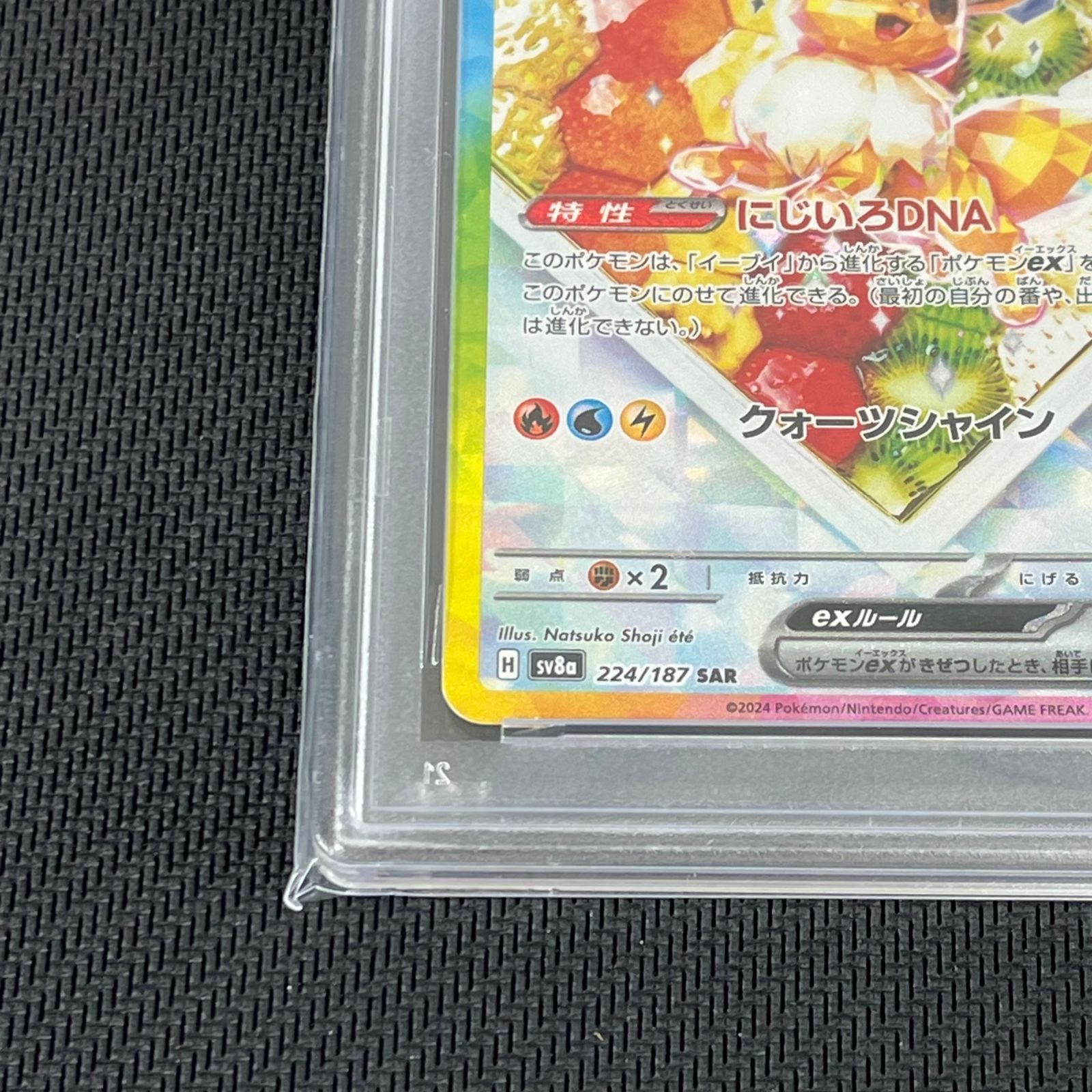 PSA10 ポケカ イーブイex SAR ケーキ 224/187/SV8A/B テラスタル