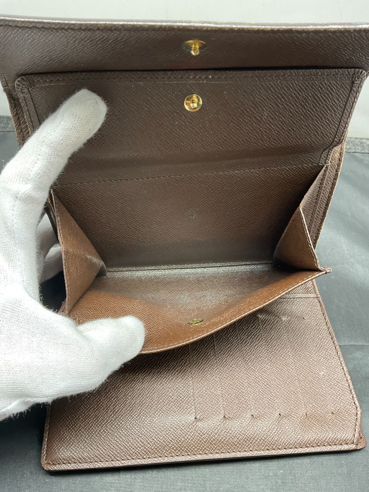 ルイヴィトン ダミエ ポルトトレゾールエテュイパピエ B25054807