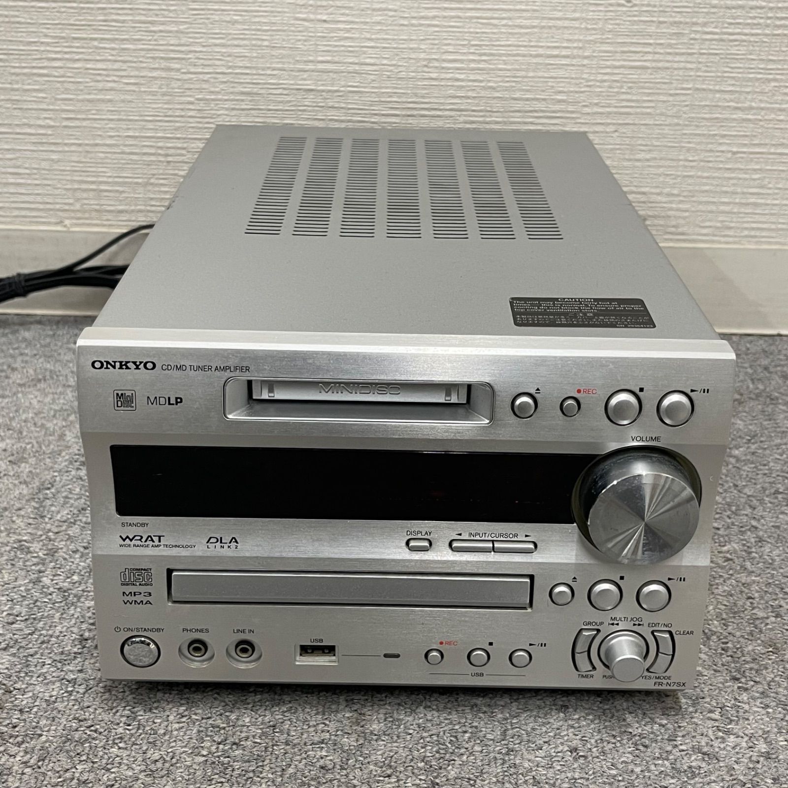 NPA】ジャンク ONKYO オンキョー ミニコンポ FR-N7SK - メルカリ