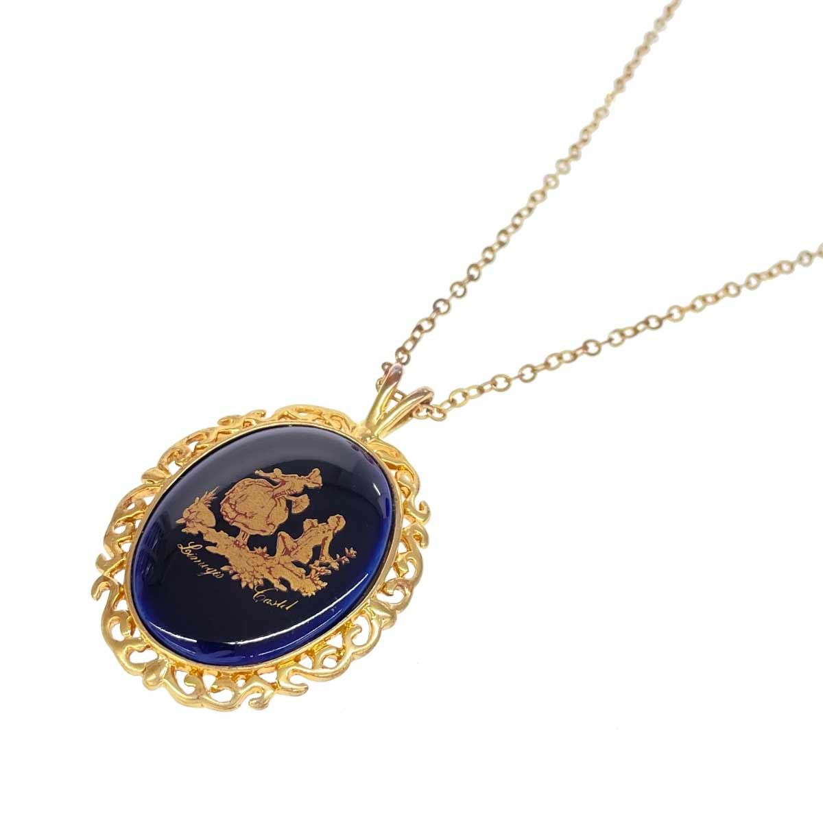 LIMOGES CASTEL リモージュキャッスル ネックレス 陶器/メタル