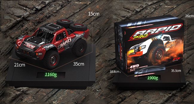 高速 ラジコンカー 40km/h ブラシ付きモーター オフロード 4WD 大人